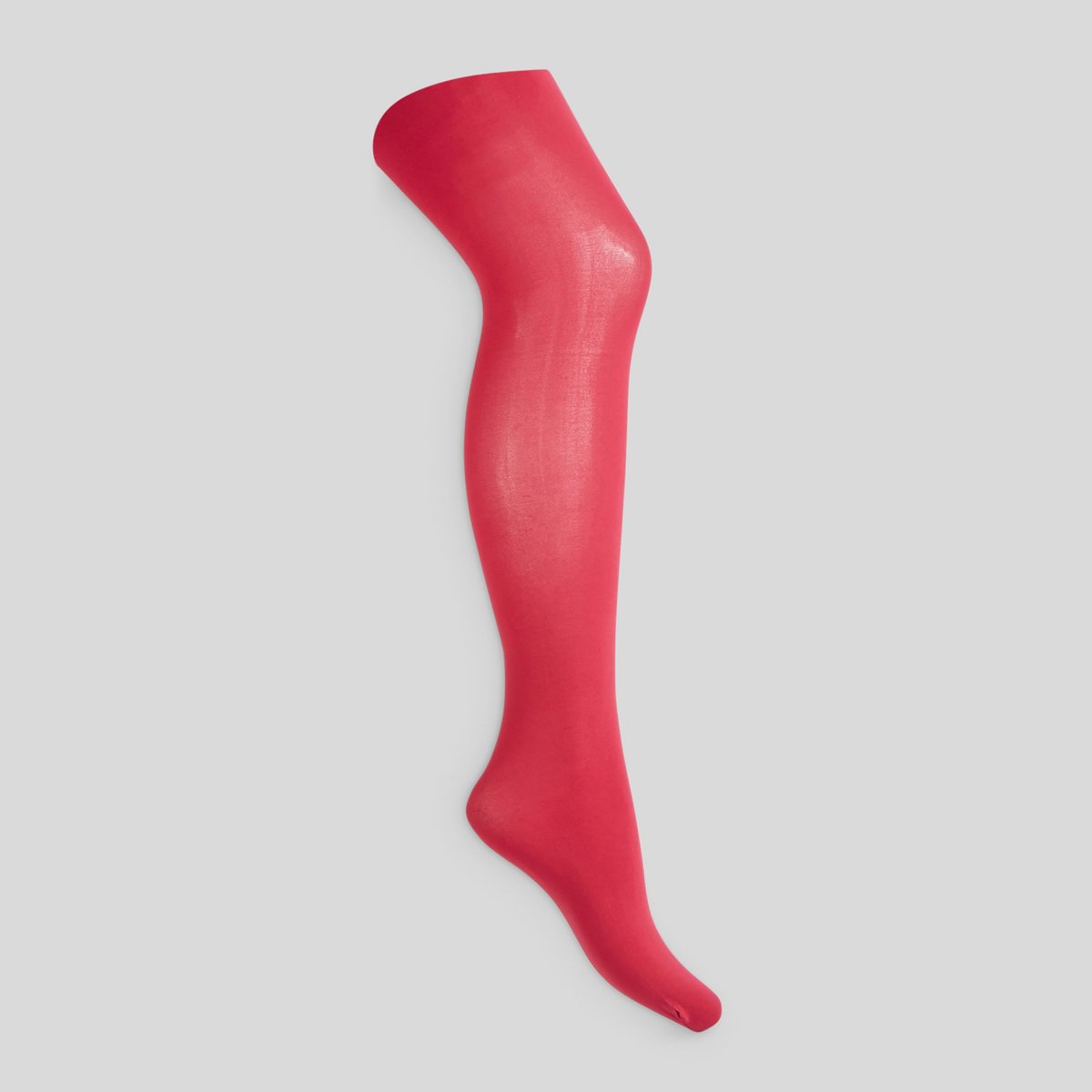 Lot de collants opaques rouge, MONOPRIX