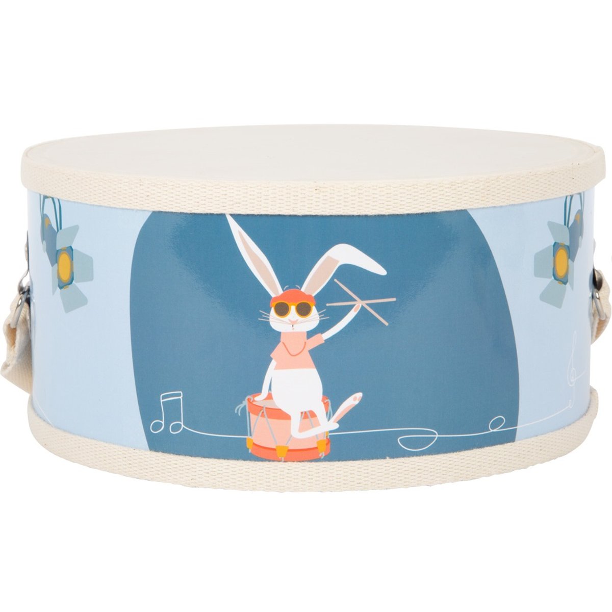 Tambour Groovy Beats bleu, SMALL FOOT COMPANY