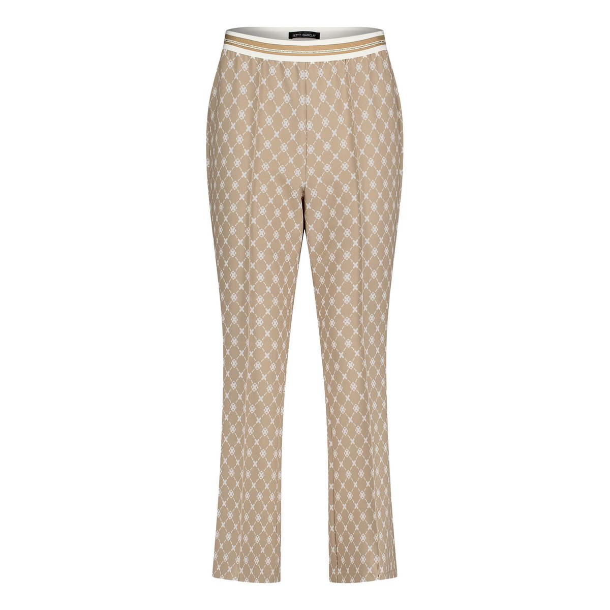 Pantalon casual coupe slim fit nature/cream, BETTY BARCLAY
