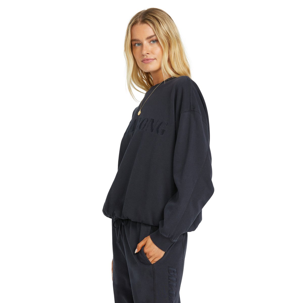 Sweat SO TYPICAL noir black pebble, BILLABONG