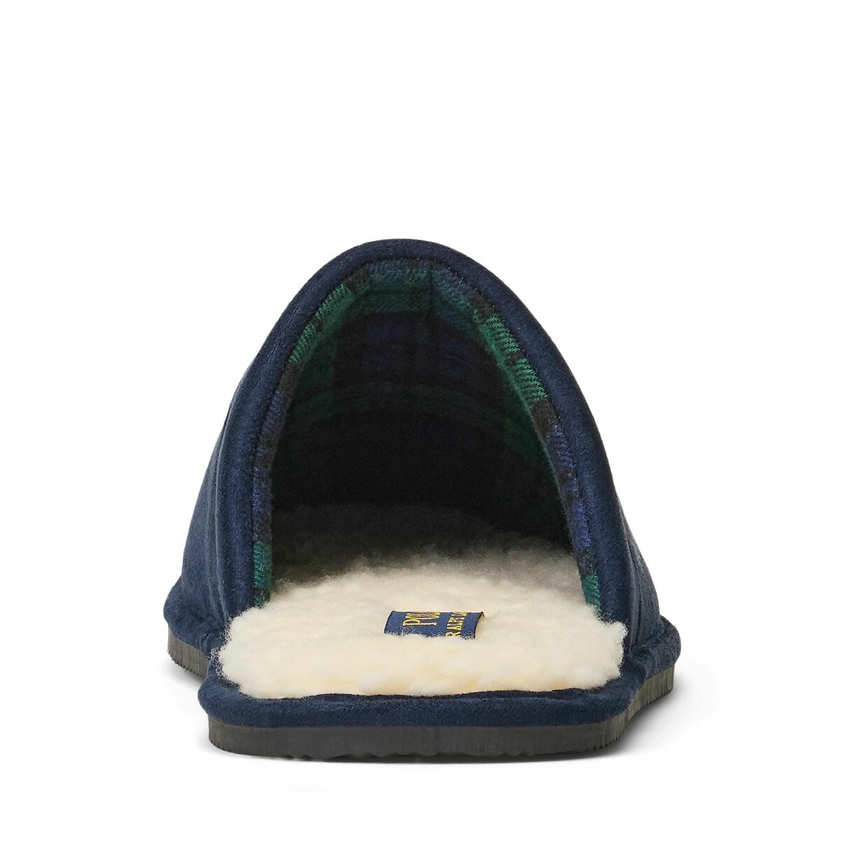 Chaussons slippers Klarence bleu marine, POLO RALPH LAUREN