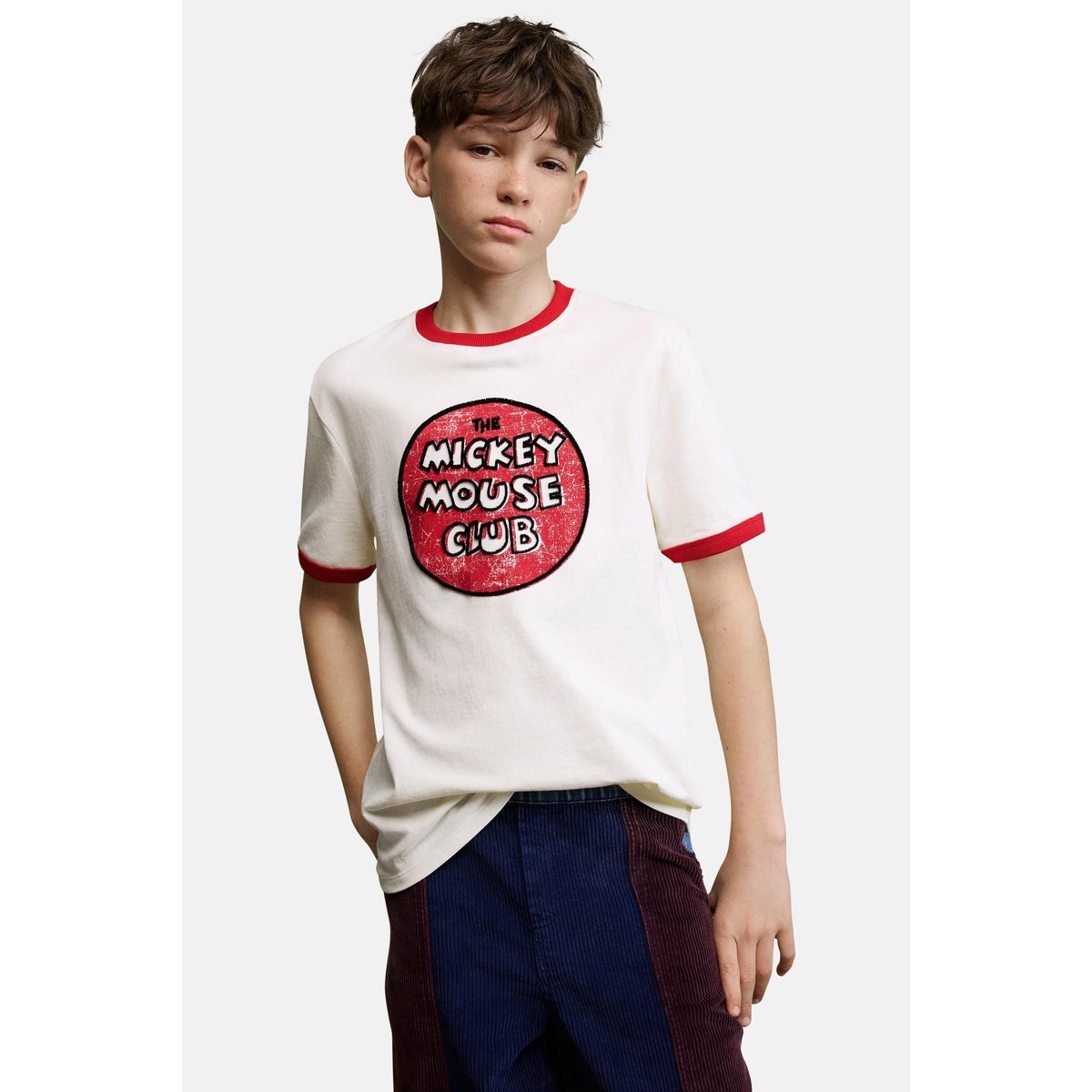 T-shirt rétro Mickey™ beige, DESIGUAL