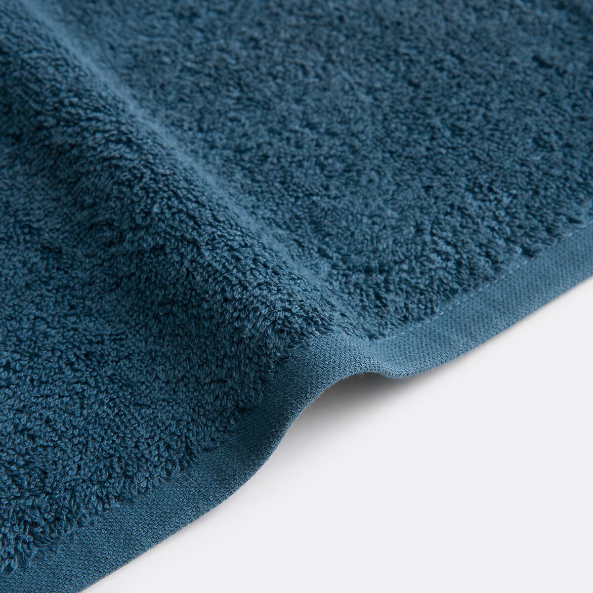 Lot 4 serviettes d'invité éponge 500g/m2,Scenario bleu atlantique, LA REDOUTE INTERIEURS