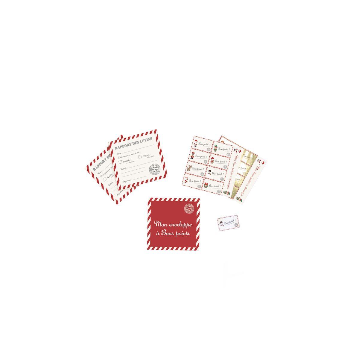 Kit rapports des lutins sweety Xmas couleur unique, PARTY PRO