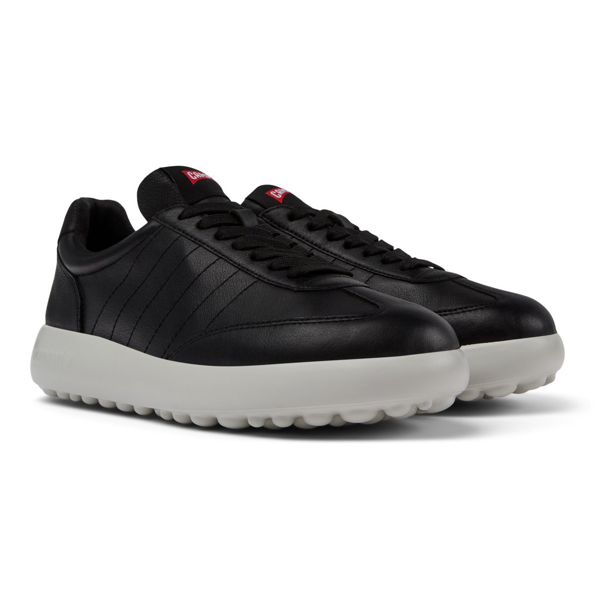 Baskets Pelotas XLF Cuir Smooth Leather noir, CAMPER