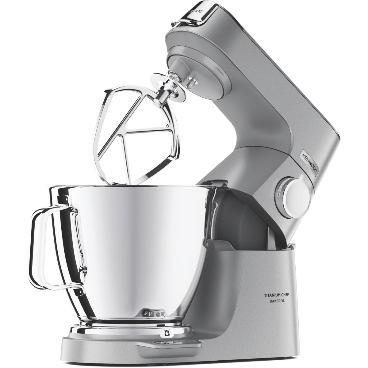 Robot pâtissier KVL85.009SI Titanium Chef Baker XL gris, KENWOOD