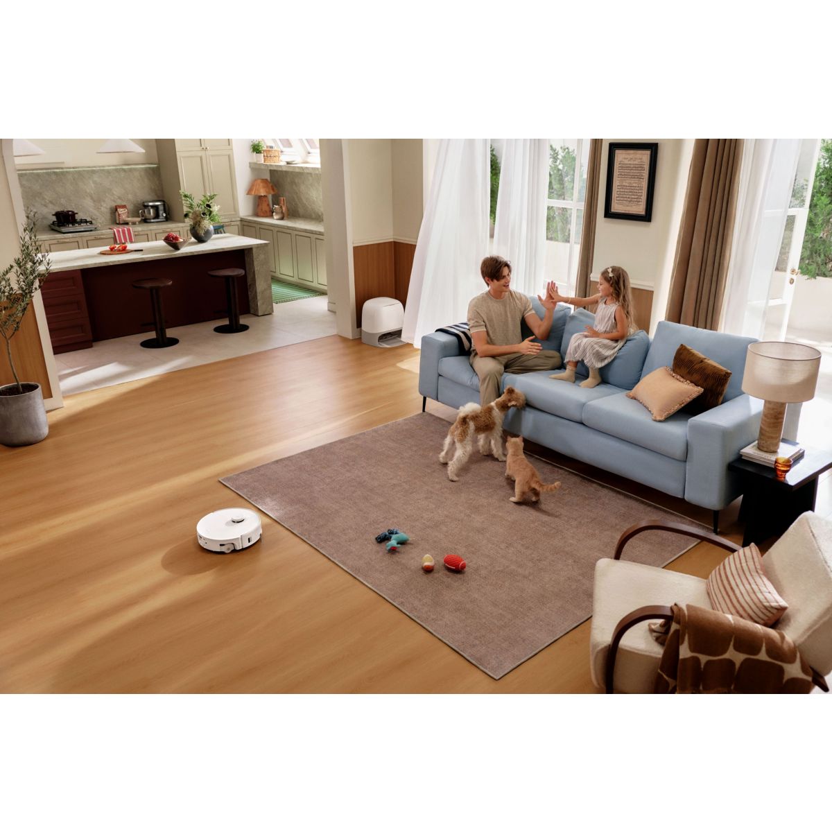 Robot Aspirateur Laveur Qrevo Curv 2 FlowX couleur unique, ROBOROCK