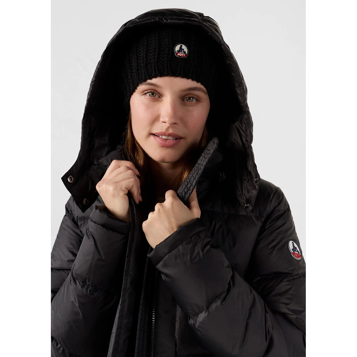 Karachi Long Padded Jacket black, JOTT