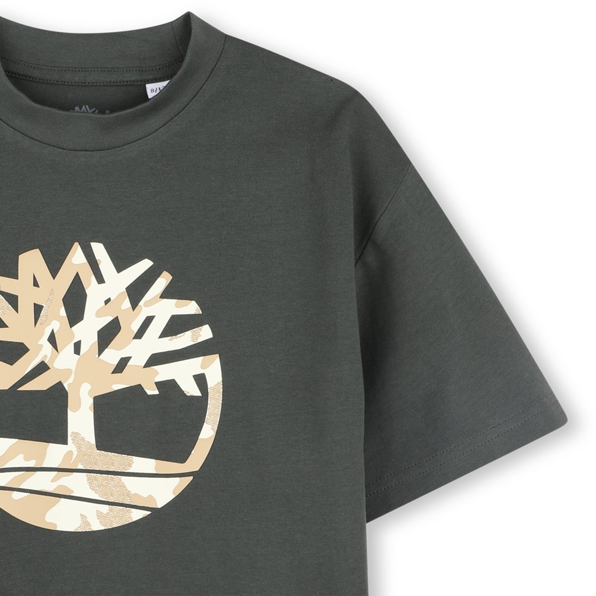 T-shirt imprimé logo relief rush fonce, TIMBERLAND