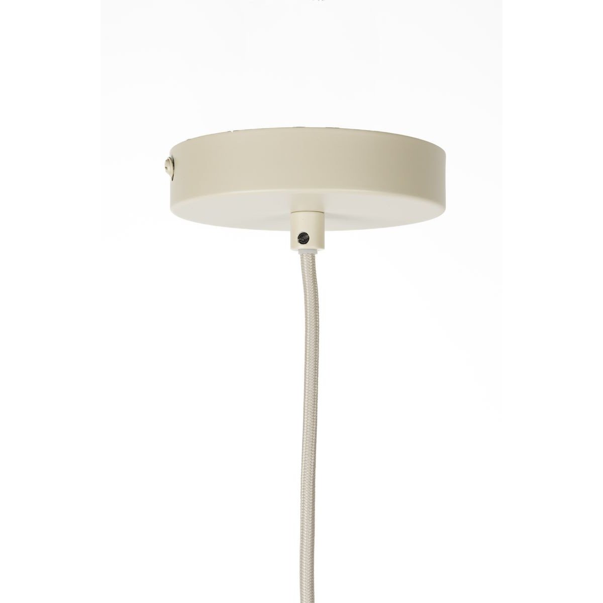 Suspension en métal design, D.26.5 beige, BOITE A DESIGN