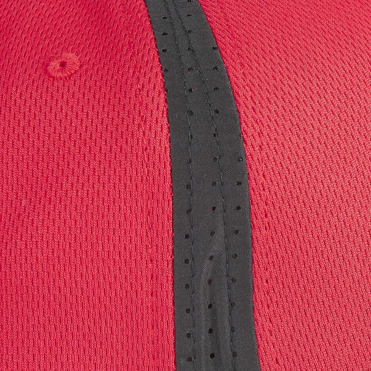 Casquette Baseball microfibre rouge/noir/blanc, UMBRO