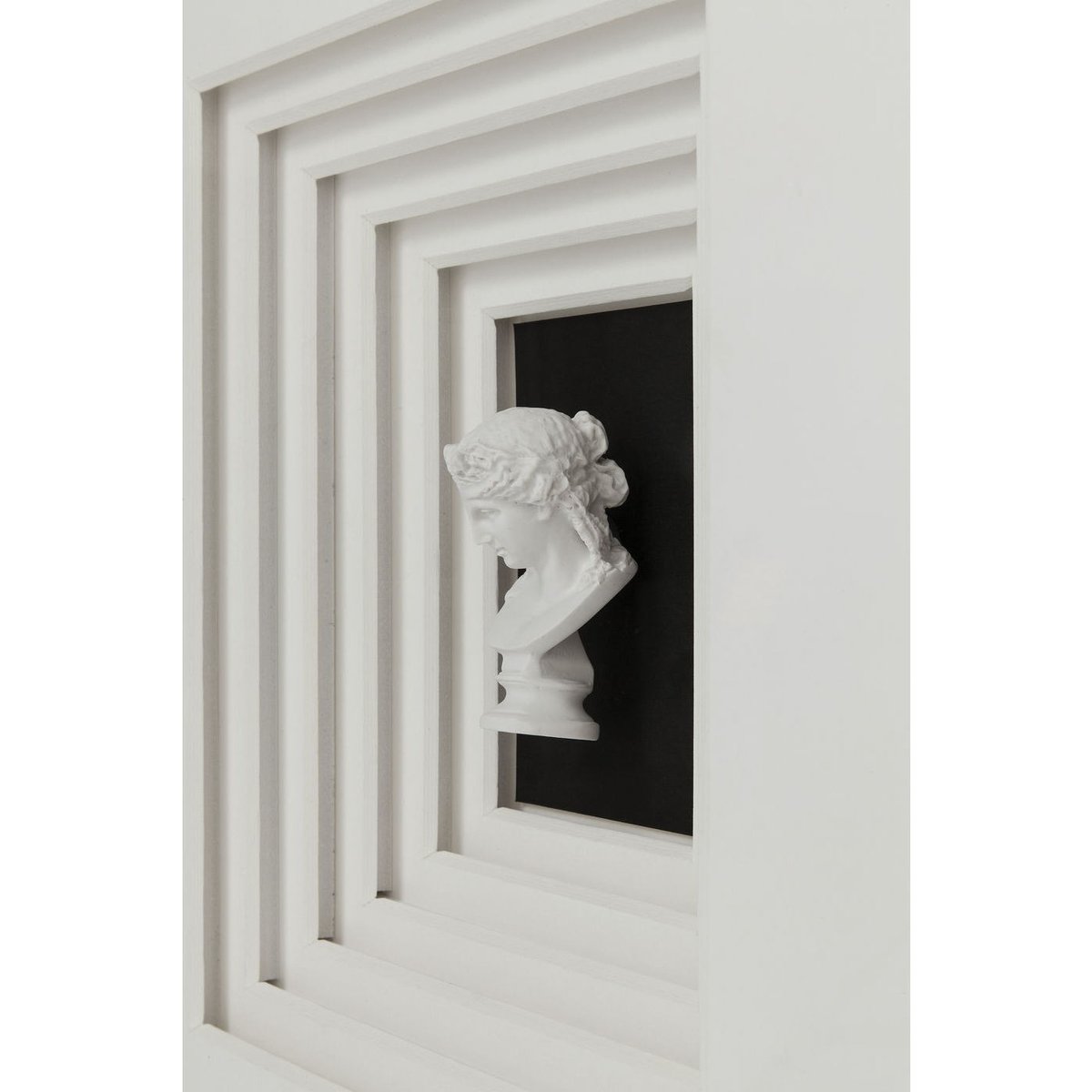 Tableau 3D bustes blanc, KARE DESIGN