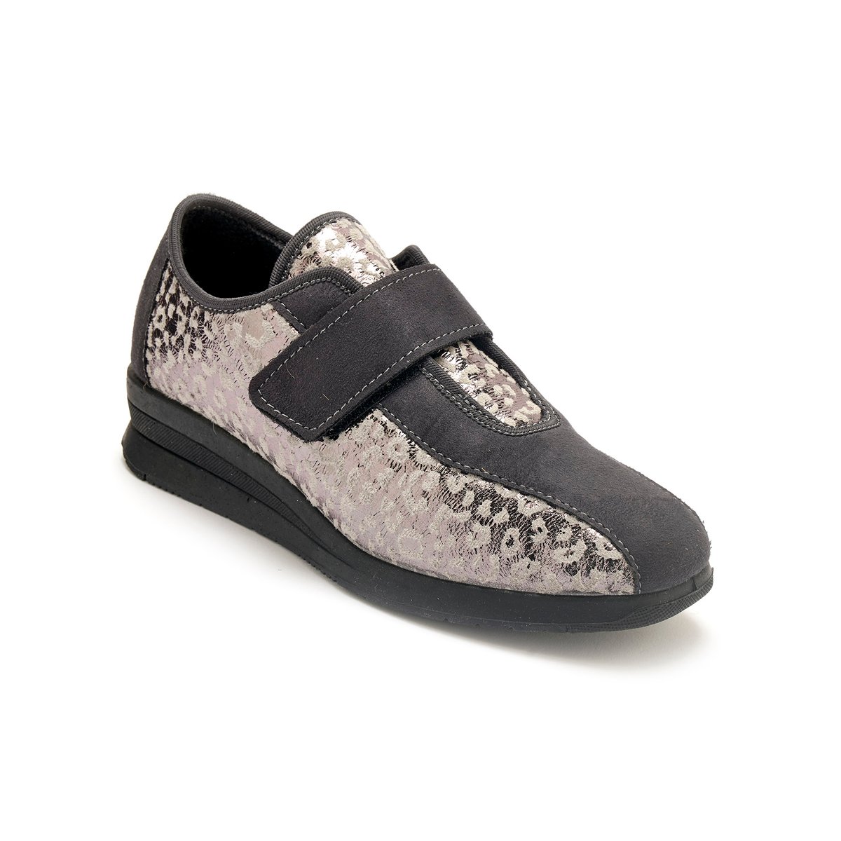 Derbies scratch pour hallux valgus gris, PEDICONFORT