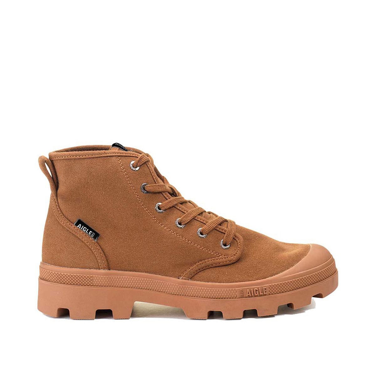 Chaussures de marche en coton bio TENERE CVS UNISEX marron, AIGLE