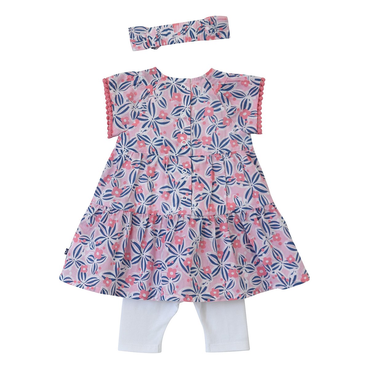 Ensemble robe bandeau legging elisa blanc, SUCRE D'ORGE
