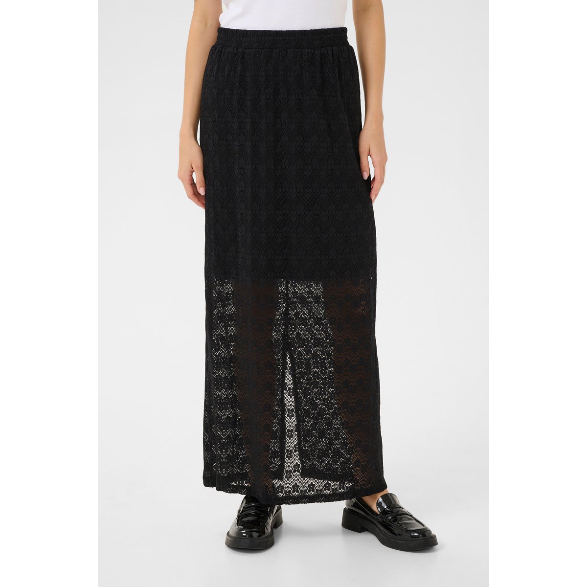 Skirt noir, KAFFE