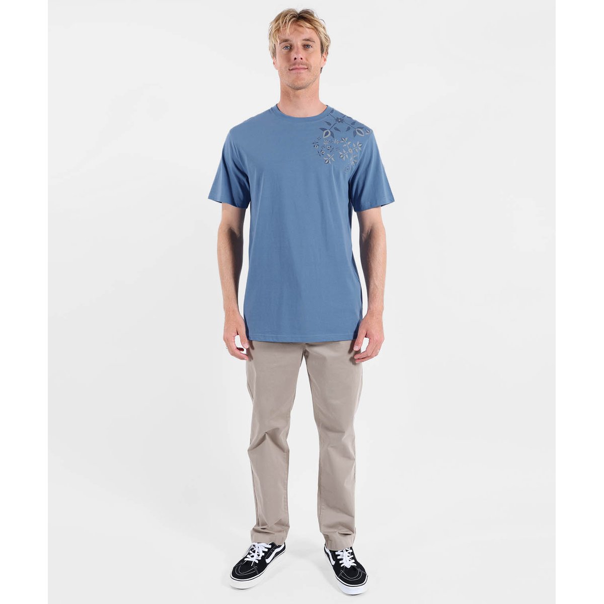 Tee-shirt manches courtes TASTA lost blue, OXBOW