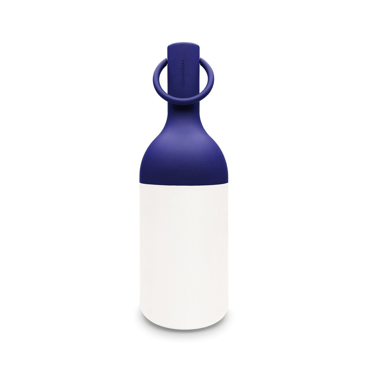 Petite lampe nomade en plastique - ELO blanc et bleu, MAISON PAVANE
