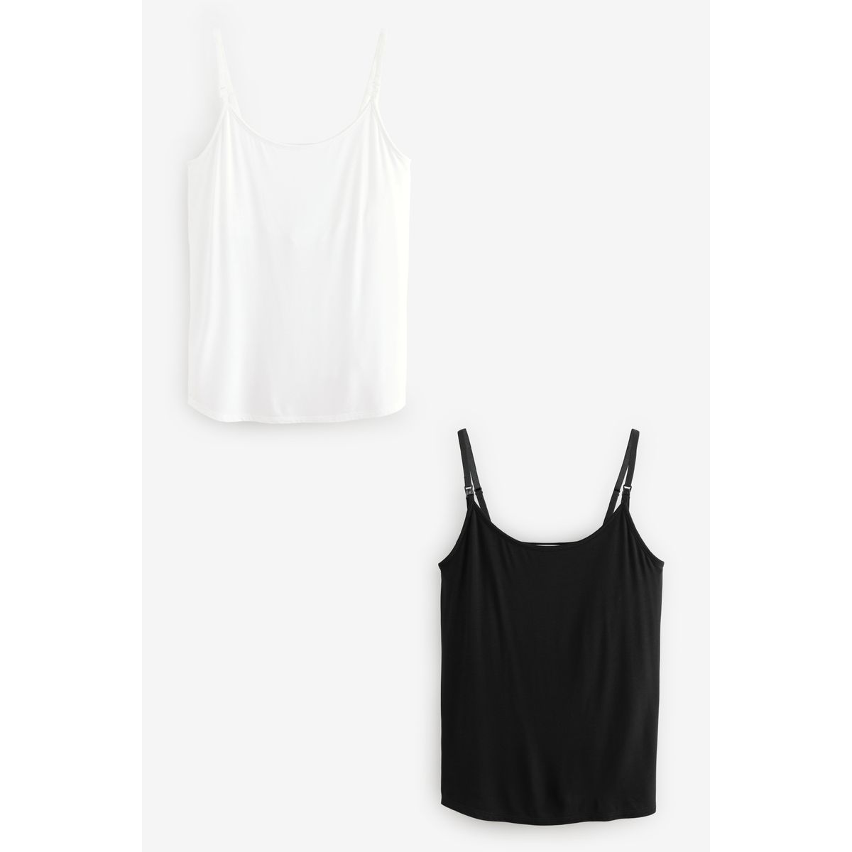 Débardeur de grossesse, lot 2 noir/blanc, NEXT