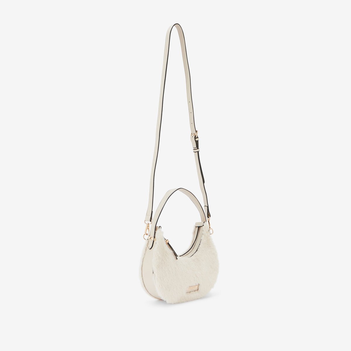 Petit sac hobo  Rakita doré,ivoire, LOLLIPOPS