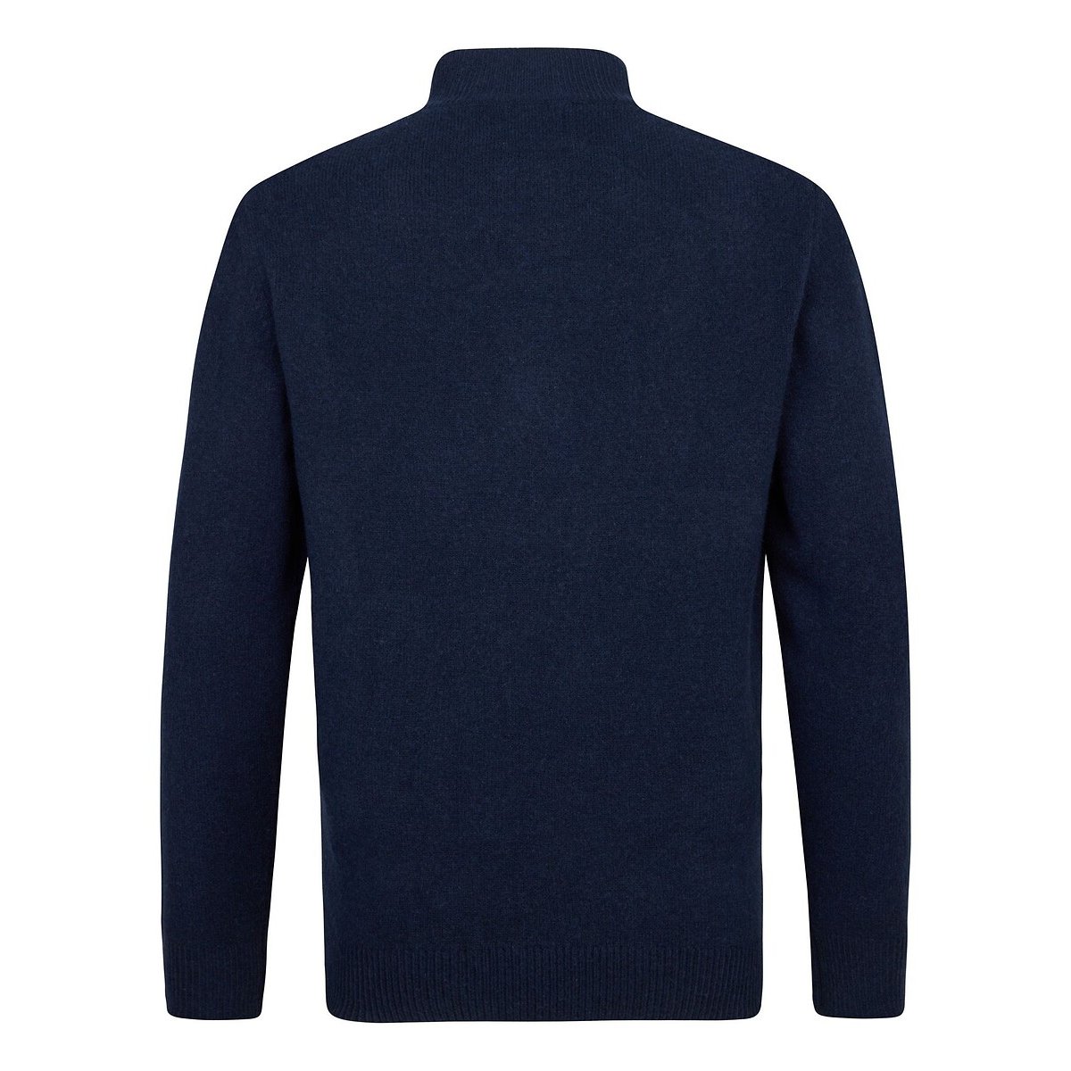 Pull col montant en fine maille bleu marine, PETROL INDUSTRIES