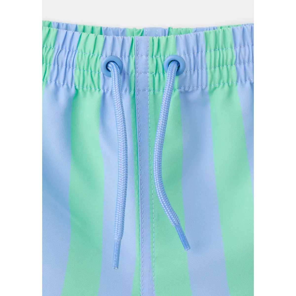 Maillot de bain à rayures vert d´eau, MANGO BABY