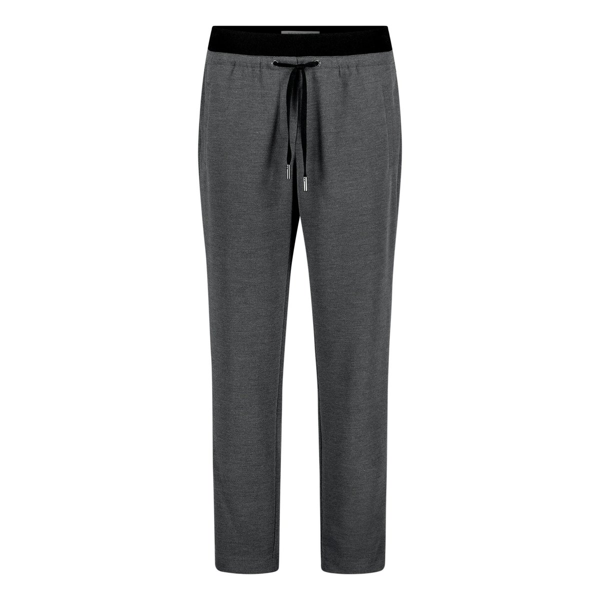 Pantalon à enfiler à motifs gris/noir, BETTY & CO