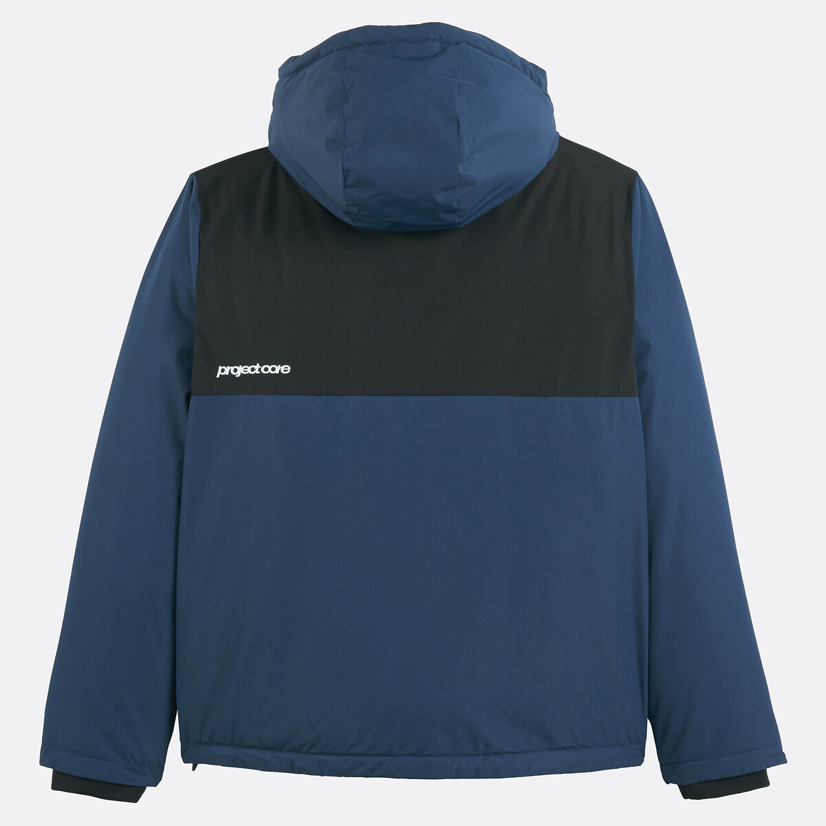 Giubbotto con cappuccio blu, JACK & JONES