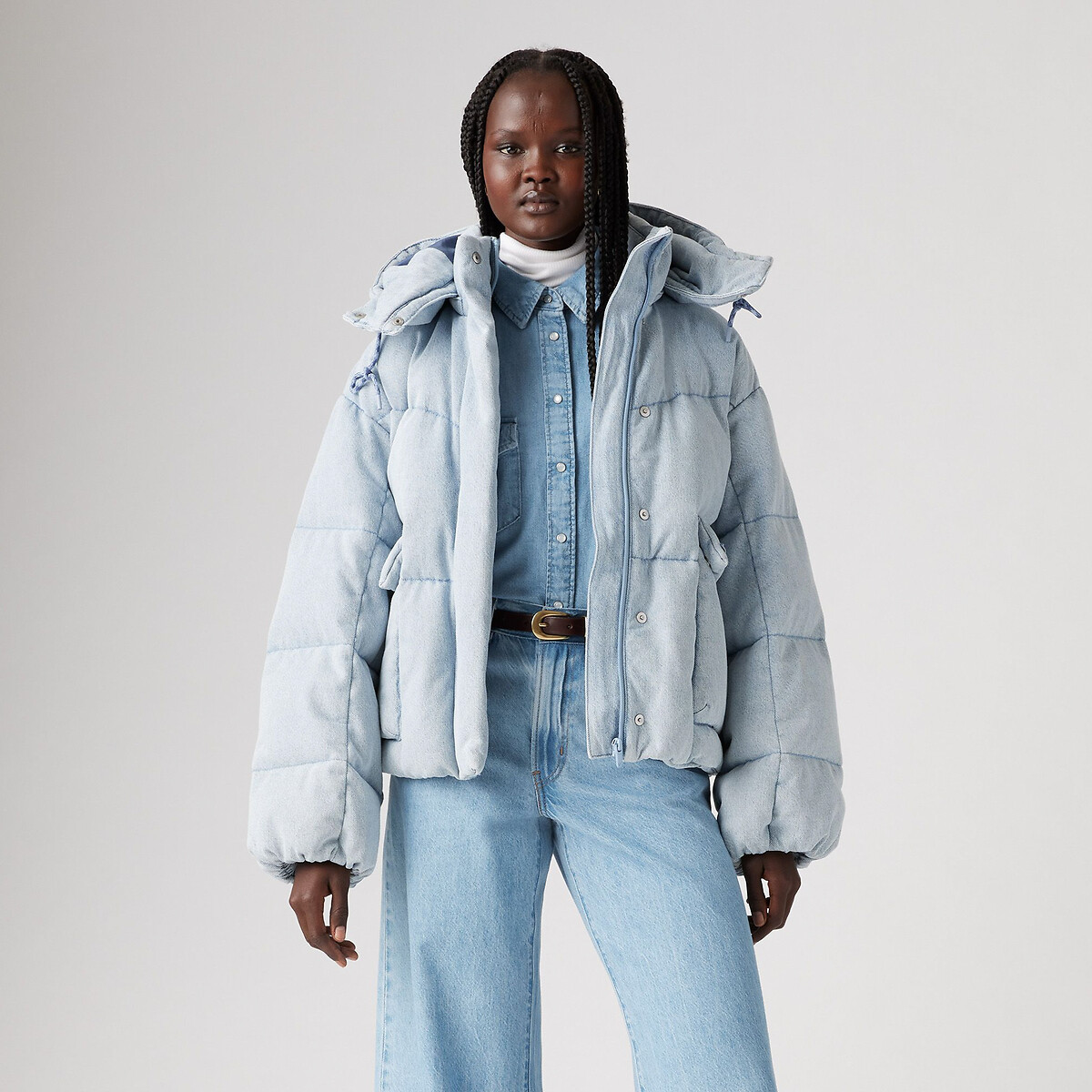 Denim Hooded Padded Jacket celebrate the moment, LEVI'S