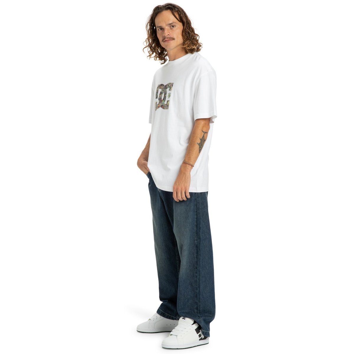 T-shirt à manches courtes. blanc white, DC SHOES