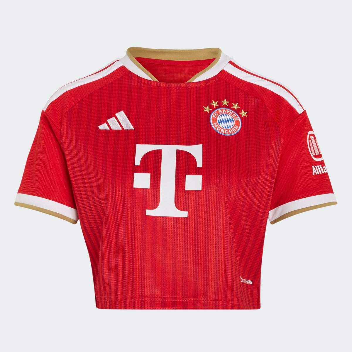 Maillot Cropped Domicile Fc Bayern Munich 26/27 Maillot Cropped Domicile Fc Bayern Munich 26/27 better scarlet / white, adidas Performance