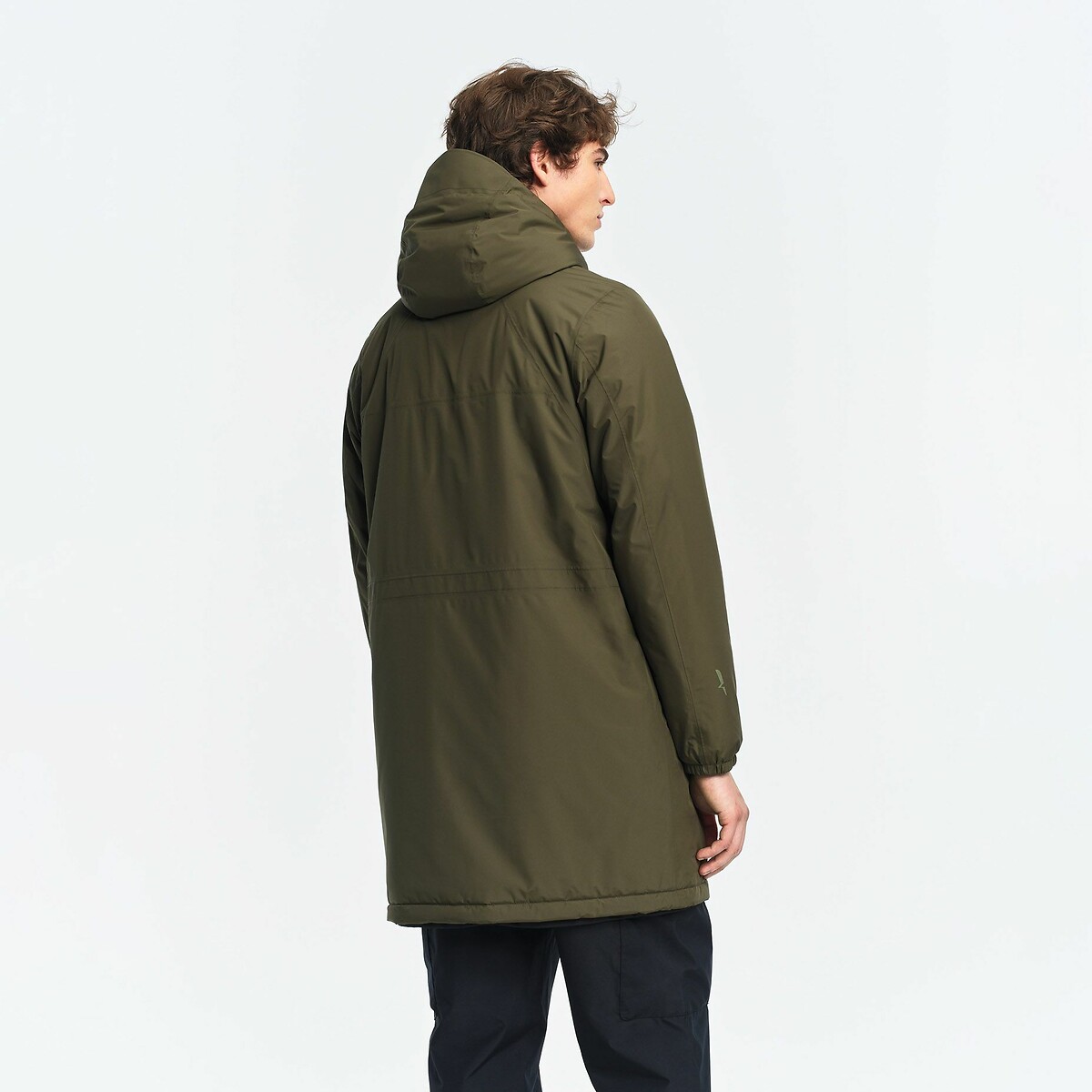 Parka longue unisexe imperméable MTD kaki, AIGLE
