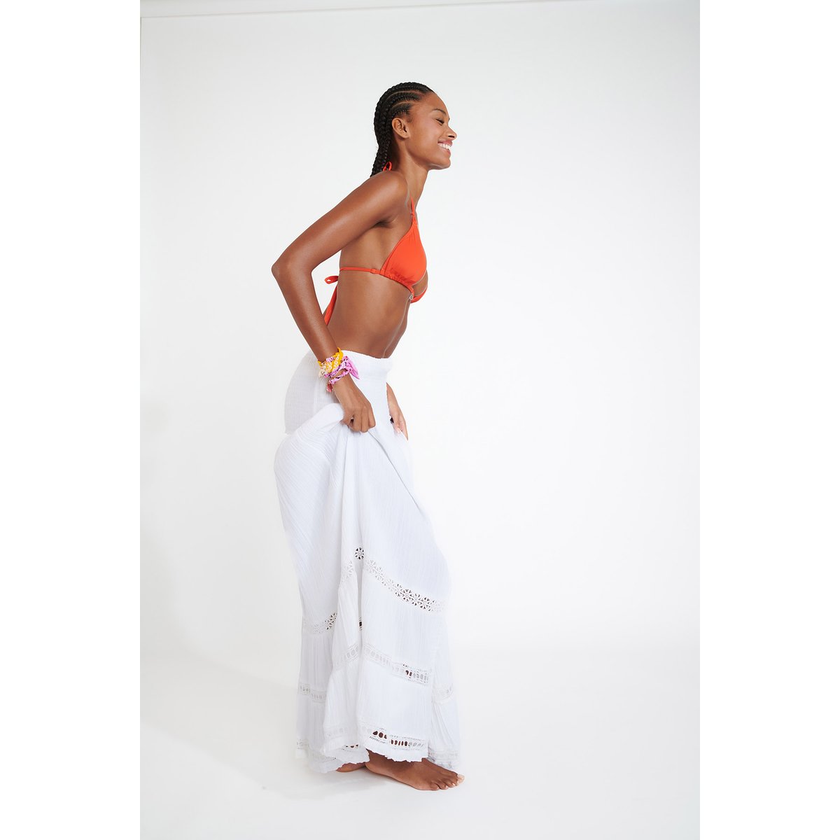 Robe Magalia - SEALBEACH blanc, BANANA MOON