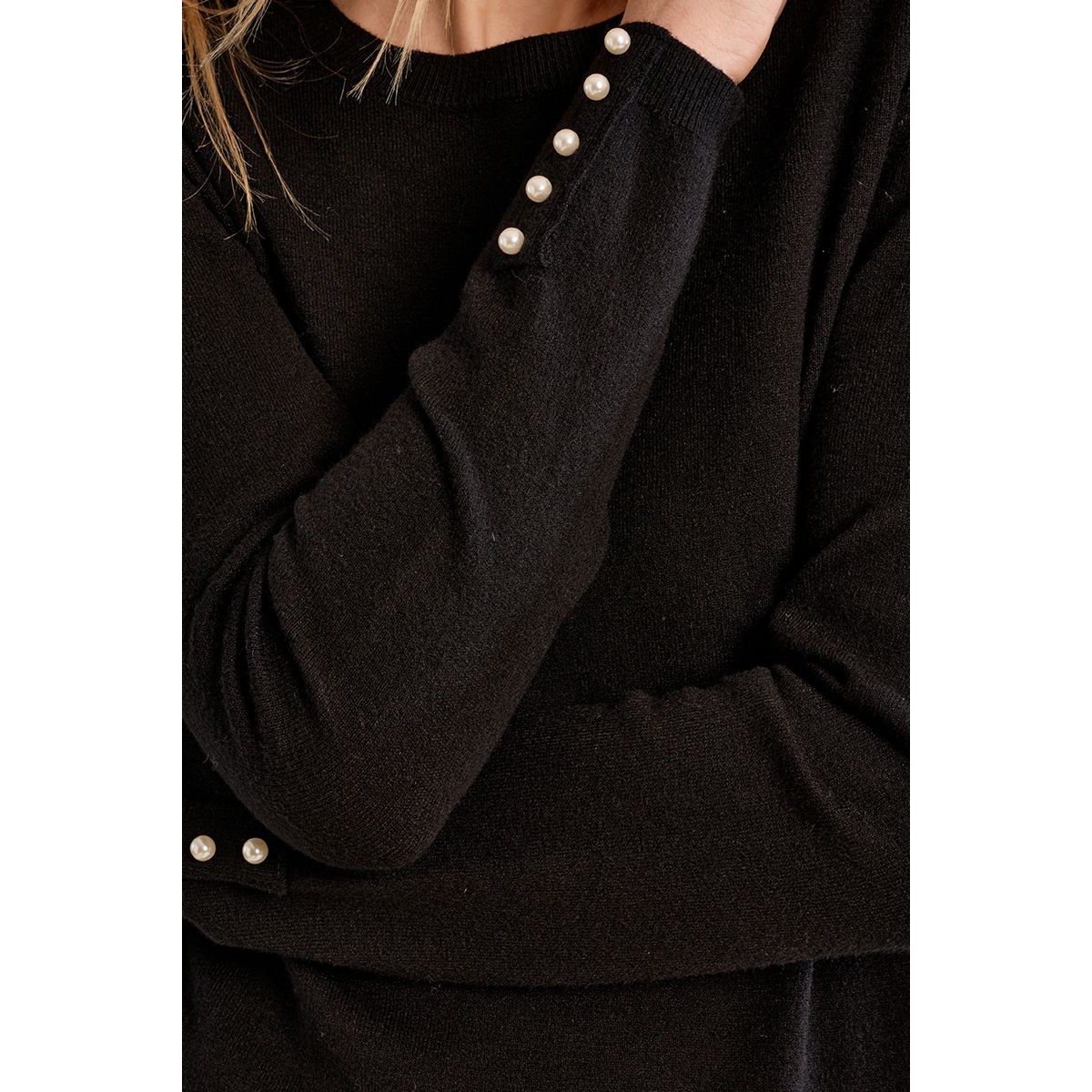 Top en maille fine noir, MOLLY BRACKEN
