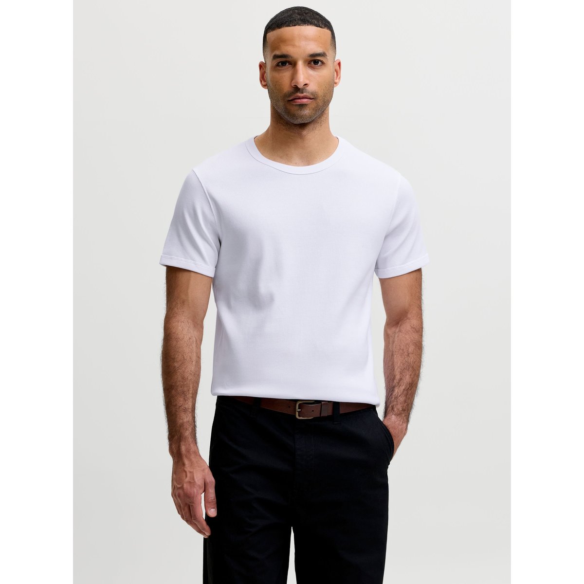 T-Shirt white, JACK & JONES
