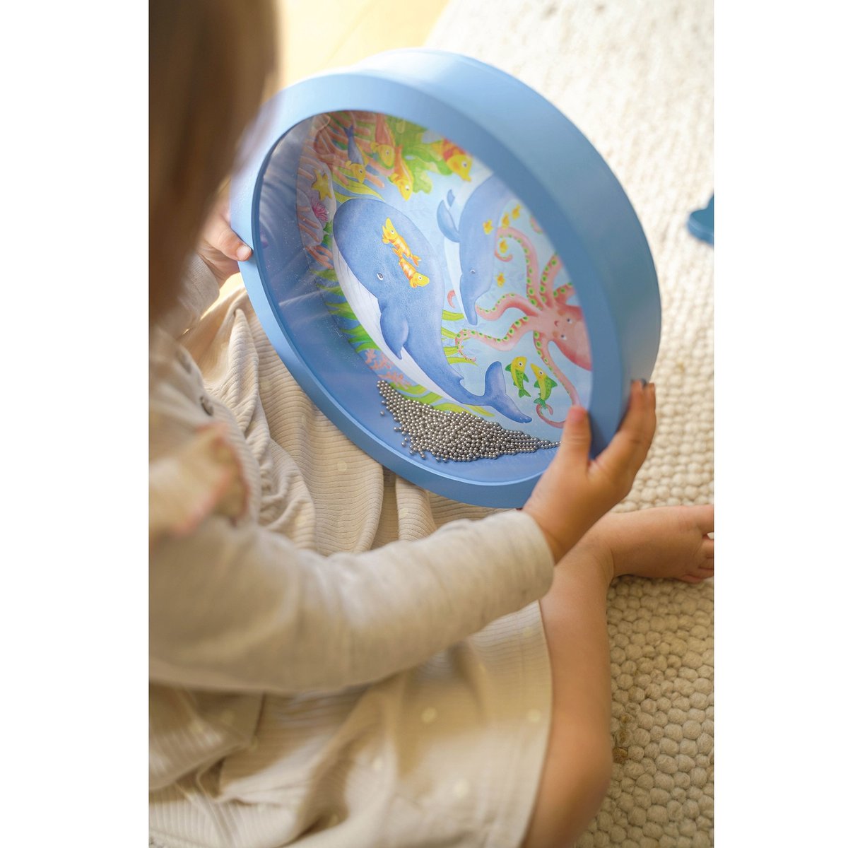 Tambour bruit des vagues bleu, GOKI