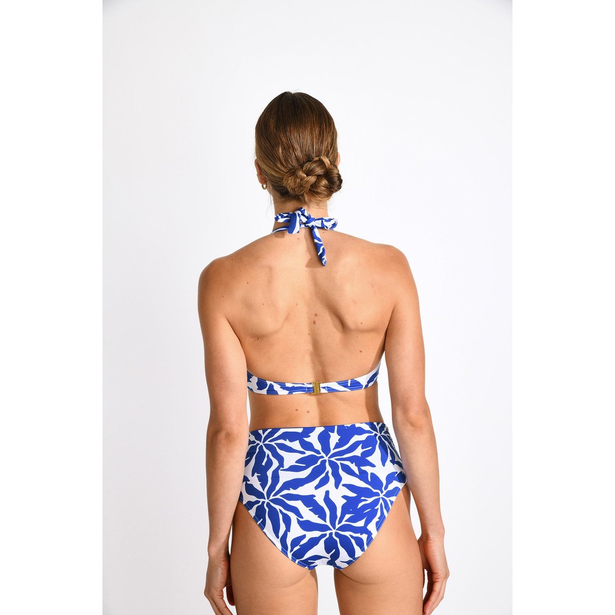 Haut de maillot triangle Siyam - PYLAE bleu, LIVIA
