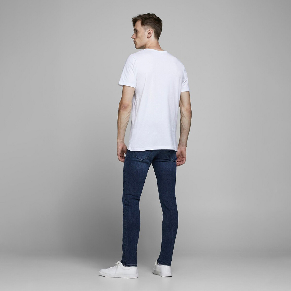Jean slim stretch Glenn bleu moyen, JACK & JONES