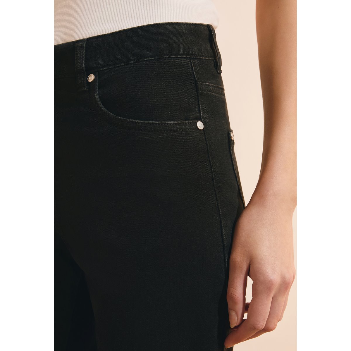ETAM PANTALON DEMIE GD - PANTALON noir, ETAM