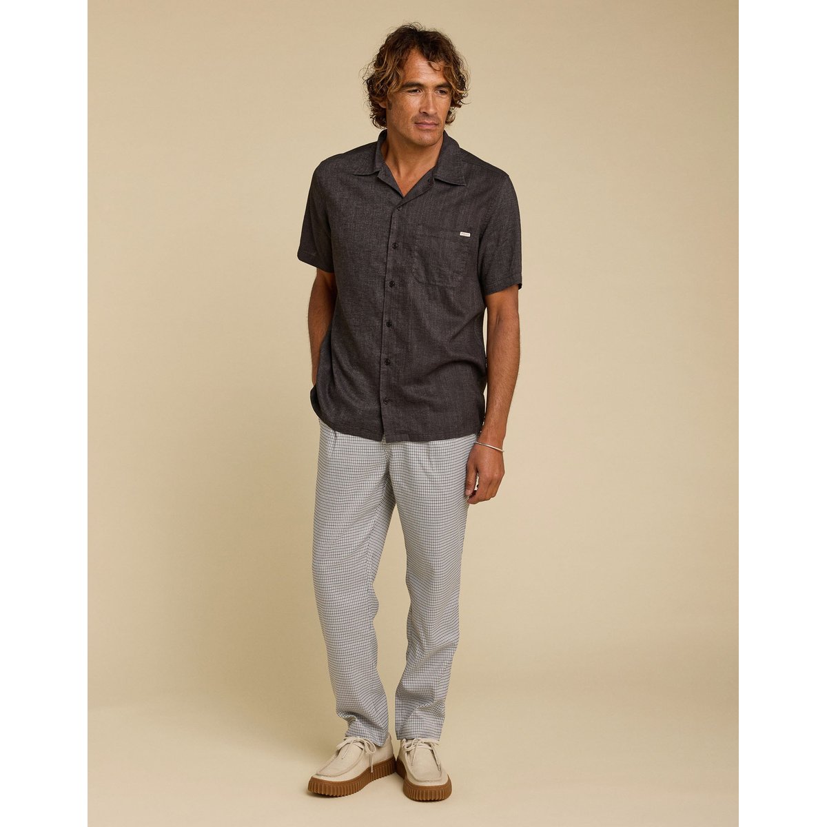 PANTALON TAPERED LOOSE SAVILE multicolore, PULLIN