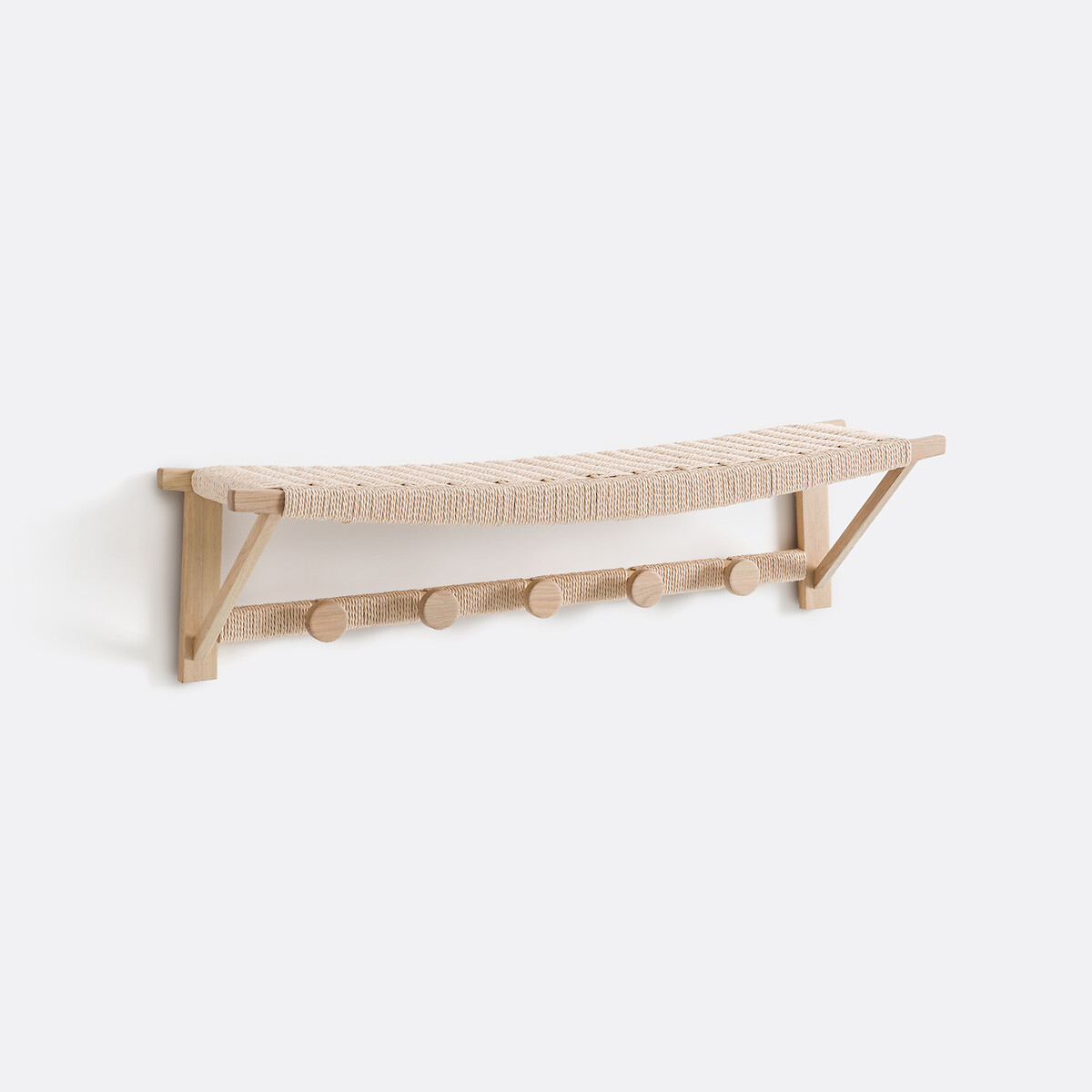 Patère murale en chêne, Kioto beige, LA REDOUTE INTERIEURS