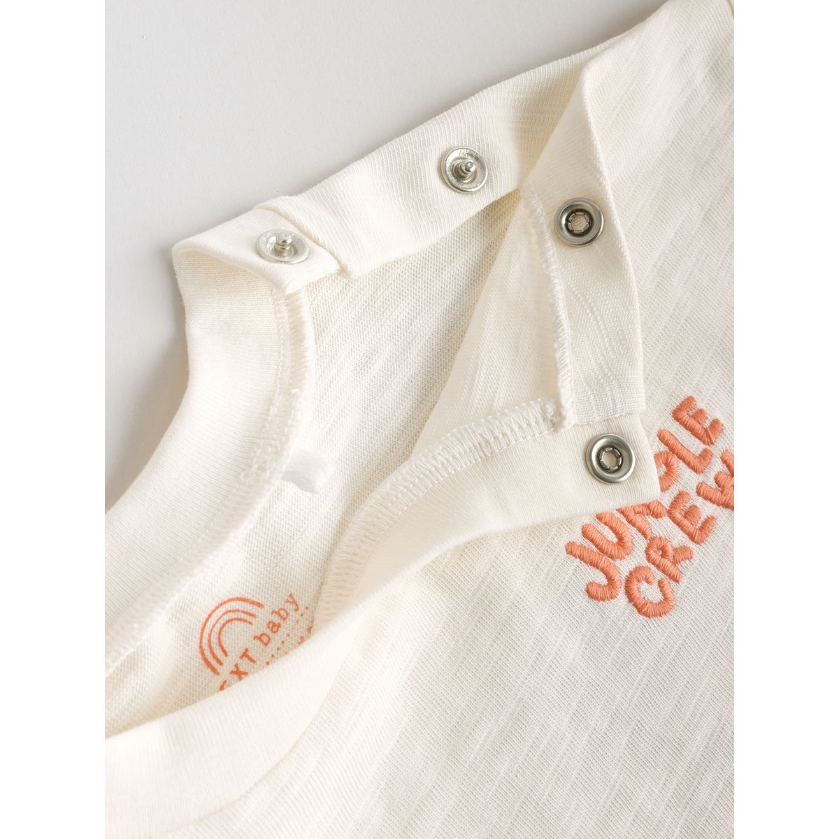 Ensemble bébé avec haut et pantalon animaux du safari à rayures orange, NEXT