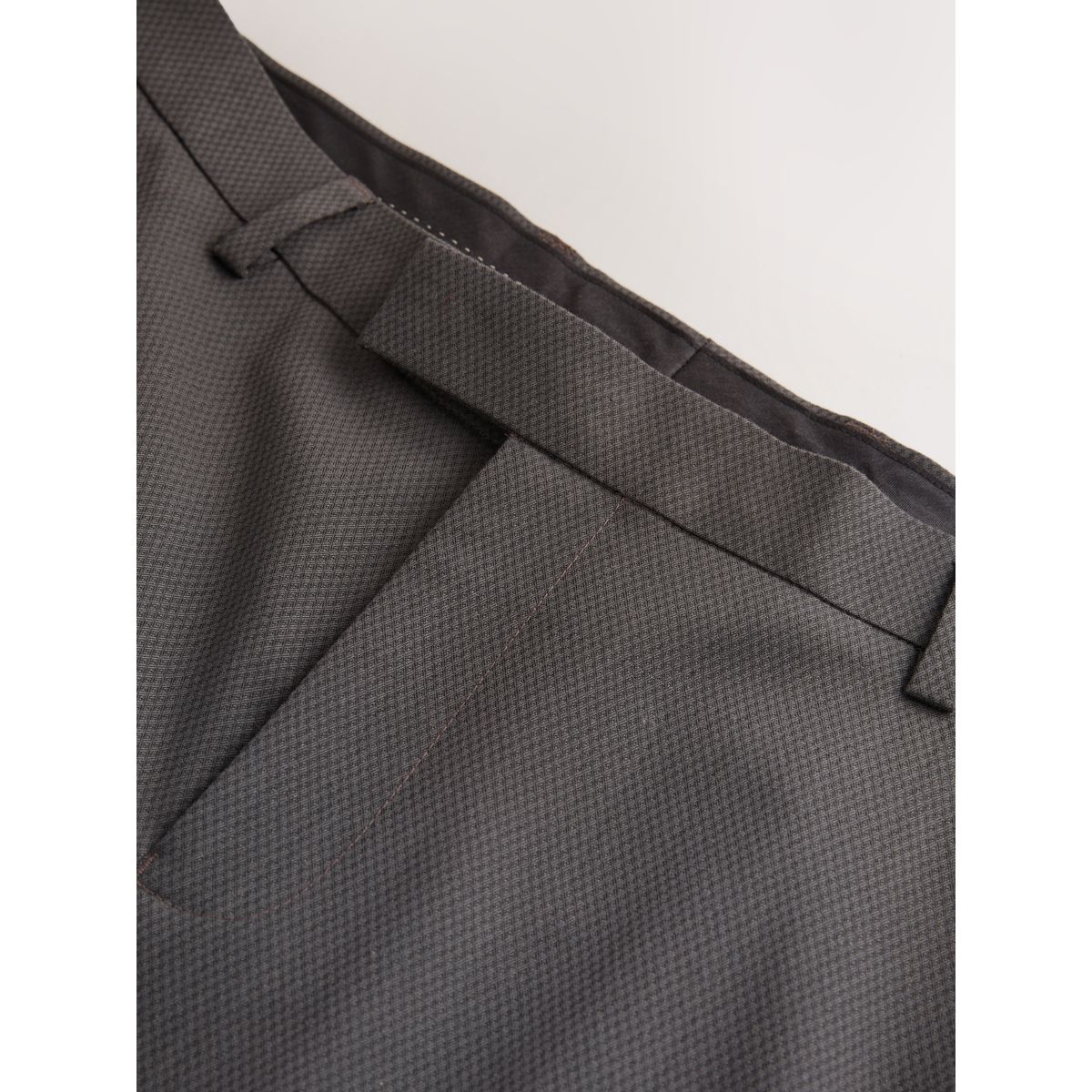 Pantalon de costume smoking gris anthracite, NEXT