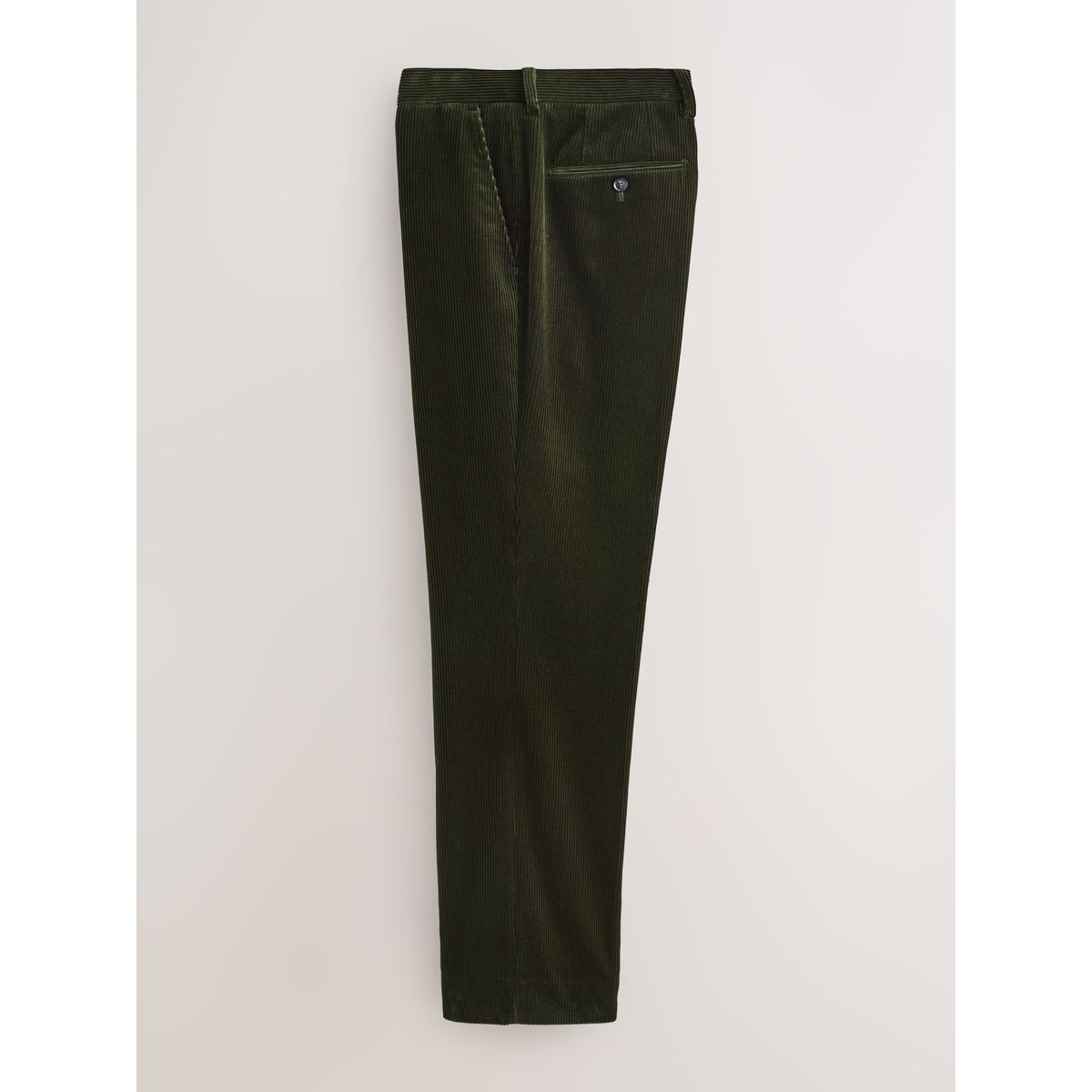 Pantalon de costume en velours pontoglio signature vert olive, NEXT
