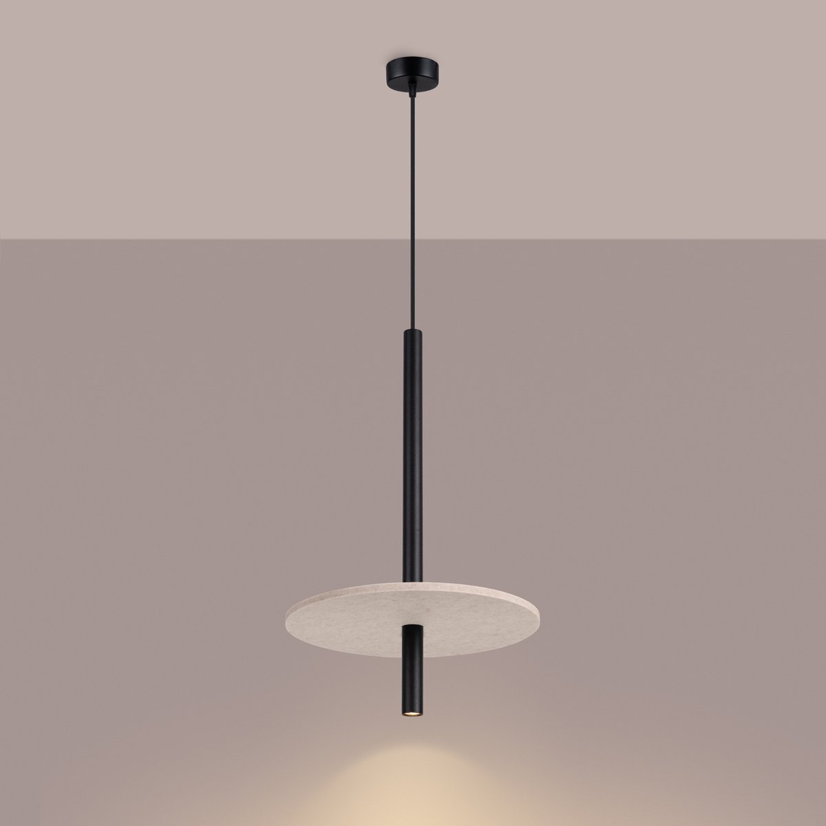 Suspension Feutre Beige G9 1 Feltro beige, EDEN