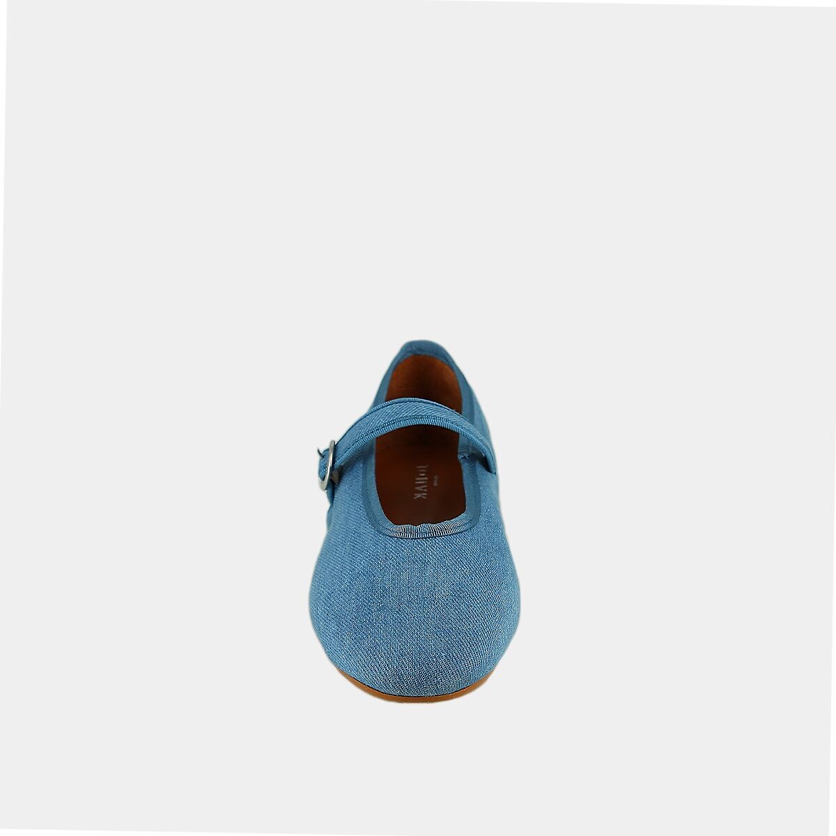 Ballerines denim Deesse, fabriquées en Europe denim, JONAK