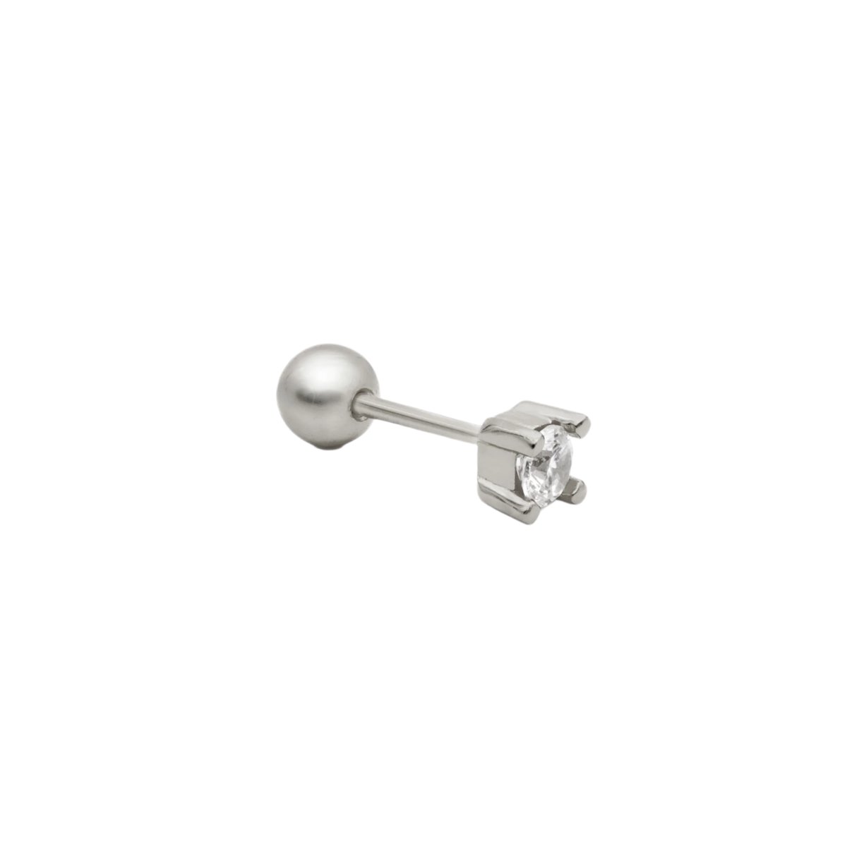 Boucles d'oreilles libres plateado, THE-ARE