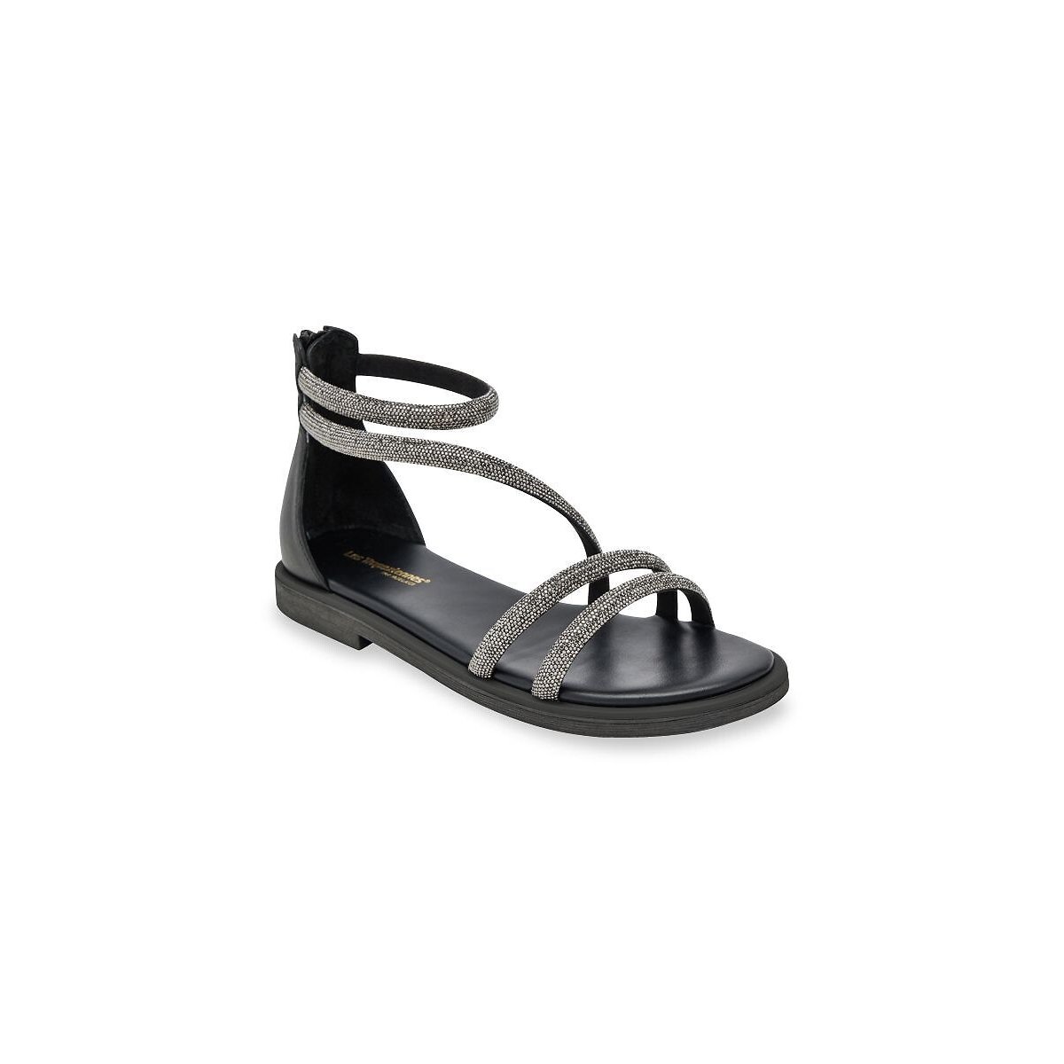 Costa Sparkly Sandals black, LES TROPEZIENNES PAR M.BELARBI