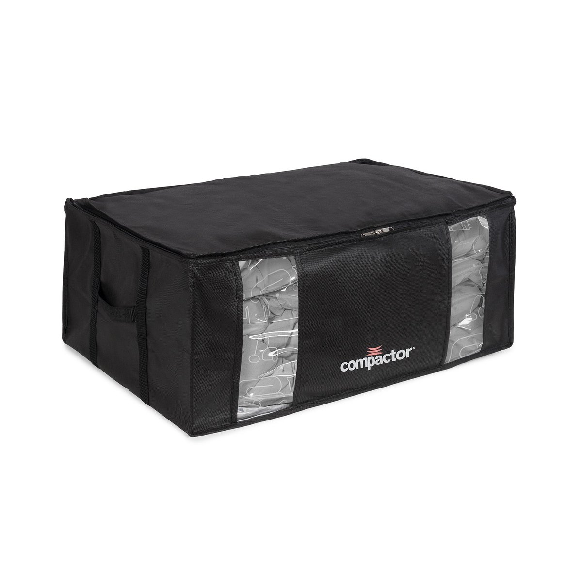 COMPACTOR - Housse de rangement sous vide XXL - 65 x 45 x H.27 cm - Bleu noir, COMPACTOR
