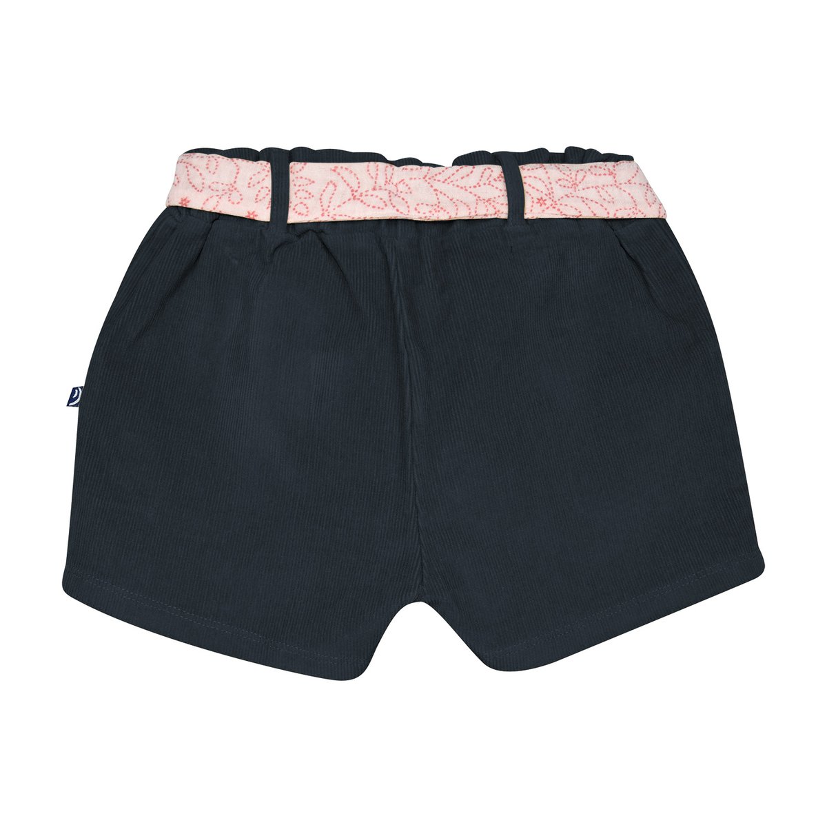 Short samira velours cotele enfant bleu, SUCRE D'ORGE